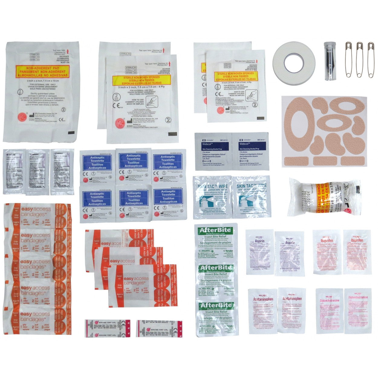 Ultralight Watertight .5 Medical Kit - Compact First Aid Kit for Hiking, Camping & Emergency Preparedness