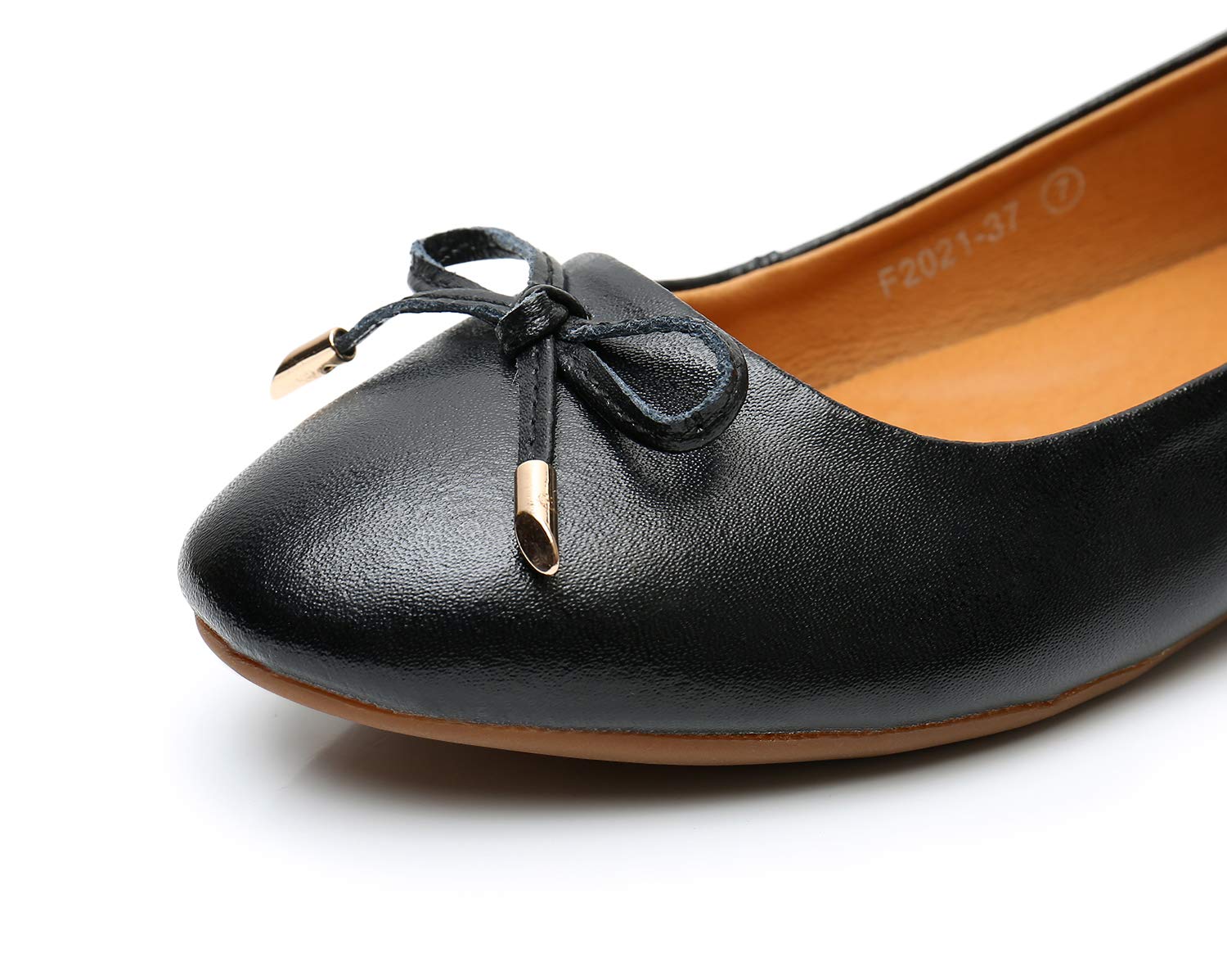 VenusCelia Women's Bowknot Ballet Flats - Comfortable Soft Ballet Dance Shoes for Women & Girls | Perfect for Dance Class, Casual Wear & Everyday Outfits