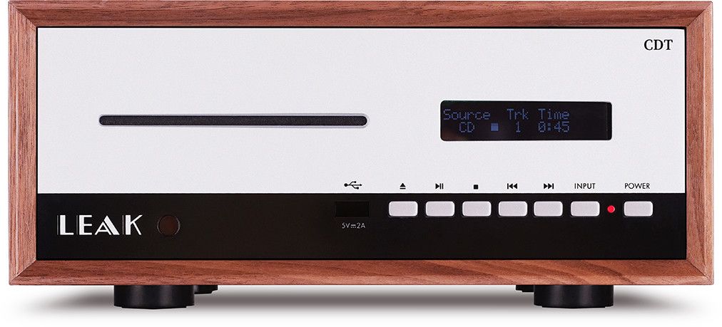 Leak CDT CD Transport Player - Premium Walnut Finish for Audiophiles | Perfect for Home Audio Systems & Vintage Music Enthusiasts