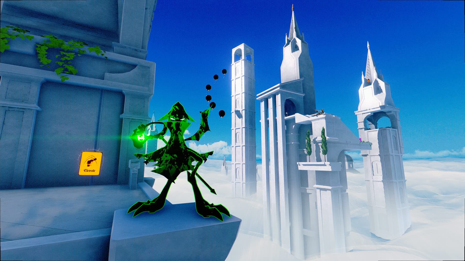 Neon White - Nintendo Switch Game | Action-Packed First-Person Shooter with Parkour & Card Mechanics | Perfect for Solo & Multiplayer Gaming Sessions