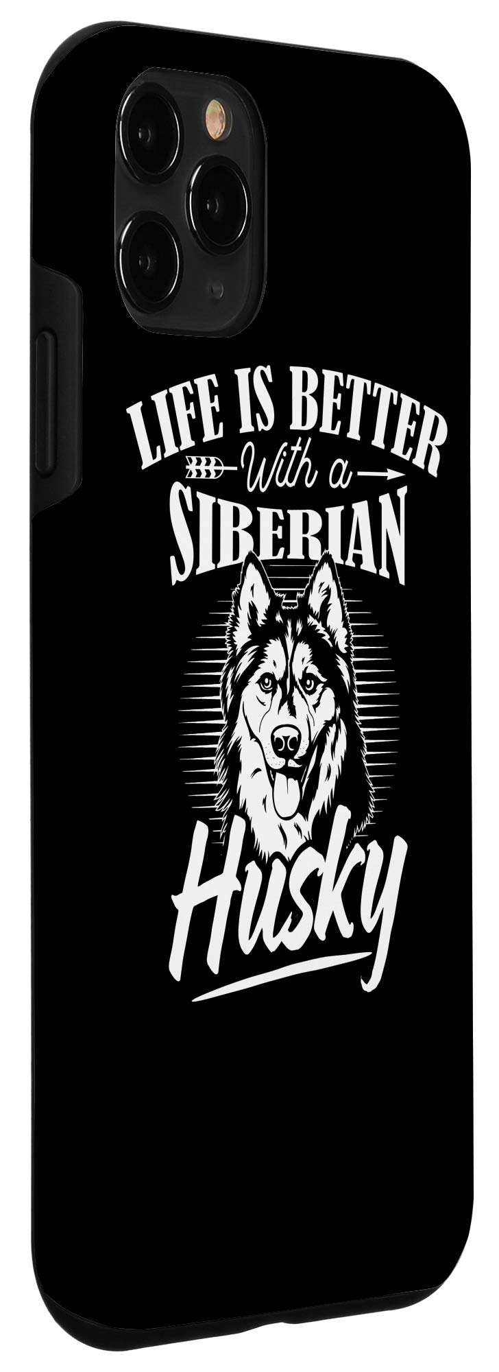 iPhone 11 Pro Case - Husky Themed Protective Cover for Dog Lovers | Cute Husky Dog Accessories Gift | Perfect for Everyday Use, Travel & Work