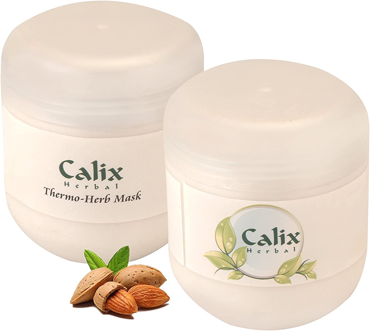 Calix Herbal Organic & Ayurvedic Thermo-Herb Face Mask - Deep Pore Cleansing & Muscle Toning for All Skin Types (500g) - Perfect for Spa Day & Self-Care Routine