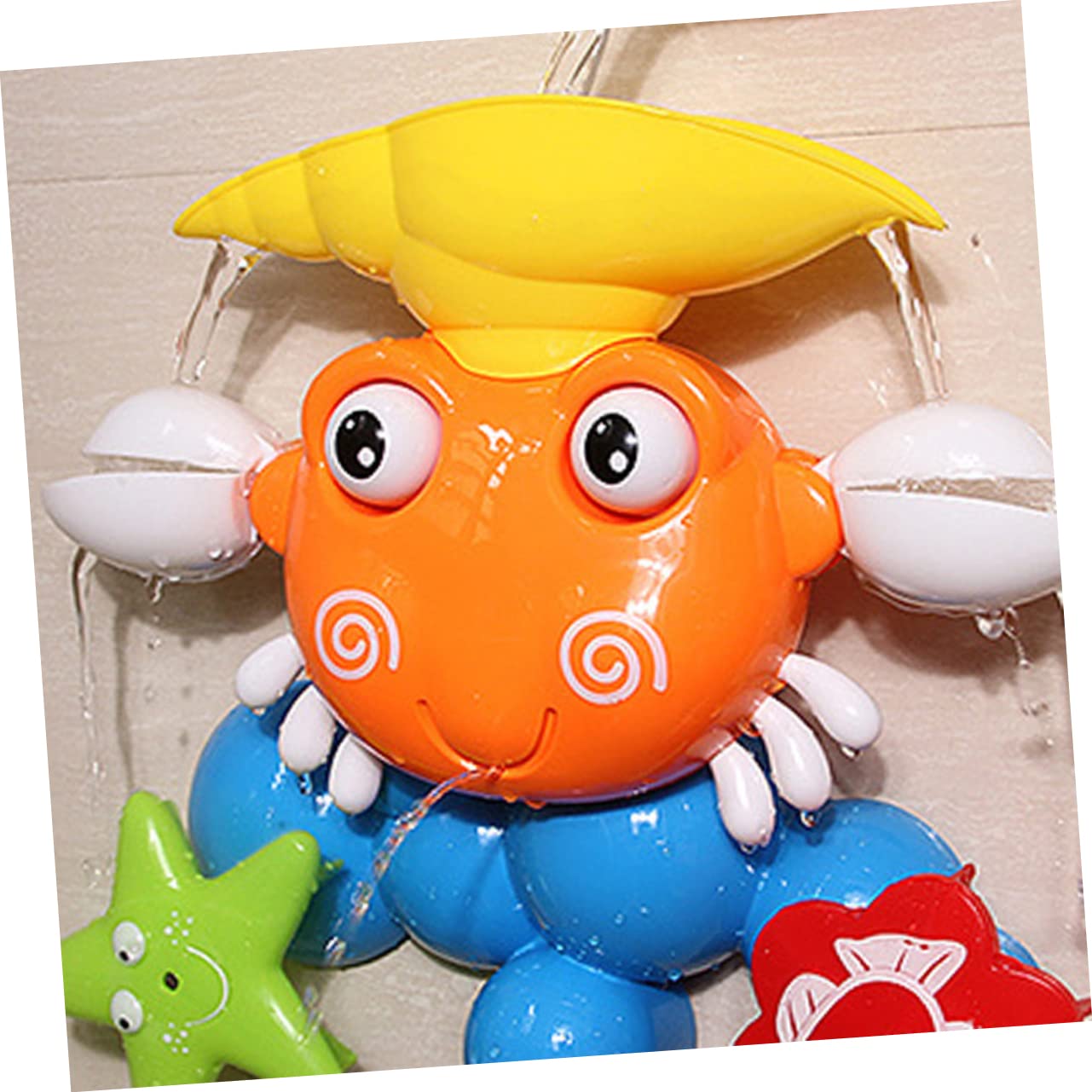 HEMOTON 2-Pack Baby Bath Toys - Fun Bathtub Spray Toys for Toddlers & Kids | Splash Play, Sensory Development & Bath Time Fun