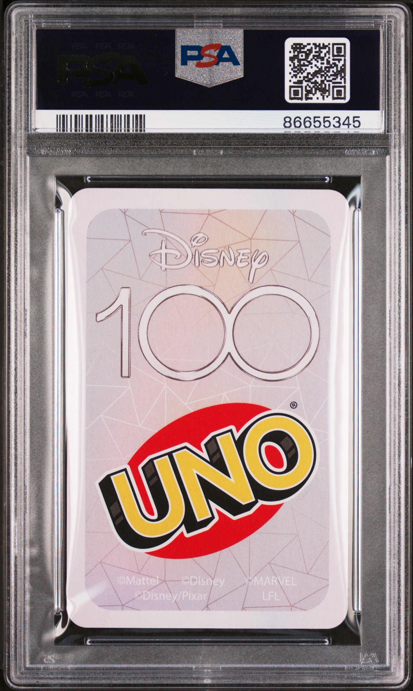 2023 UNO Disney 100 Black Panther Blue Edition Card - PSA 10 Graded - Collectible Trading Card Game for Disney Fans & Marvel Collectors - Perfect for Gifts, Display, and Card Game Tournaments