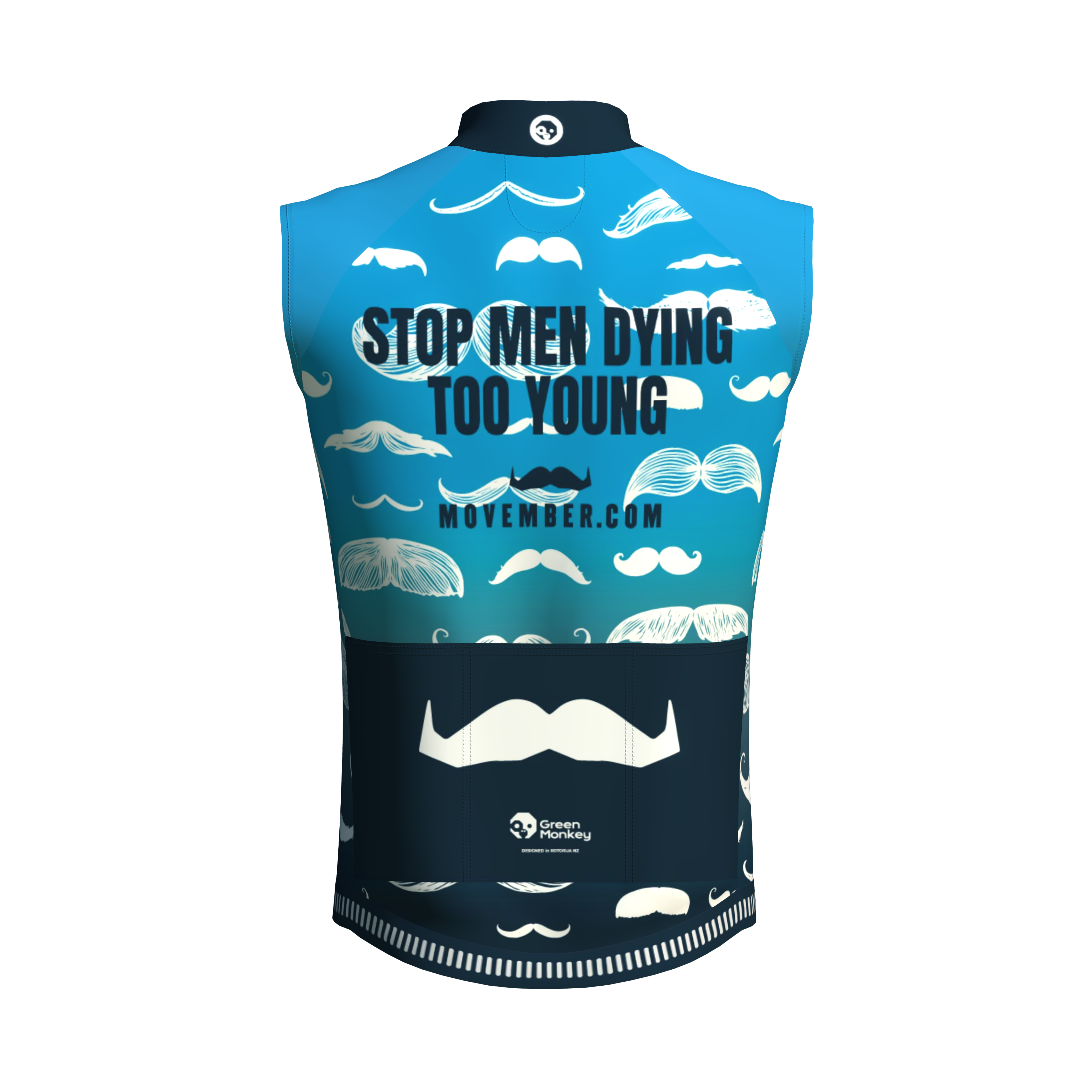 Men's Lightweight Wind Vest for Outdoor Activities - Perfect for Running, Hiking & Movember Events