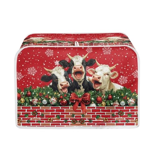 Red-Christmas Cow