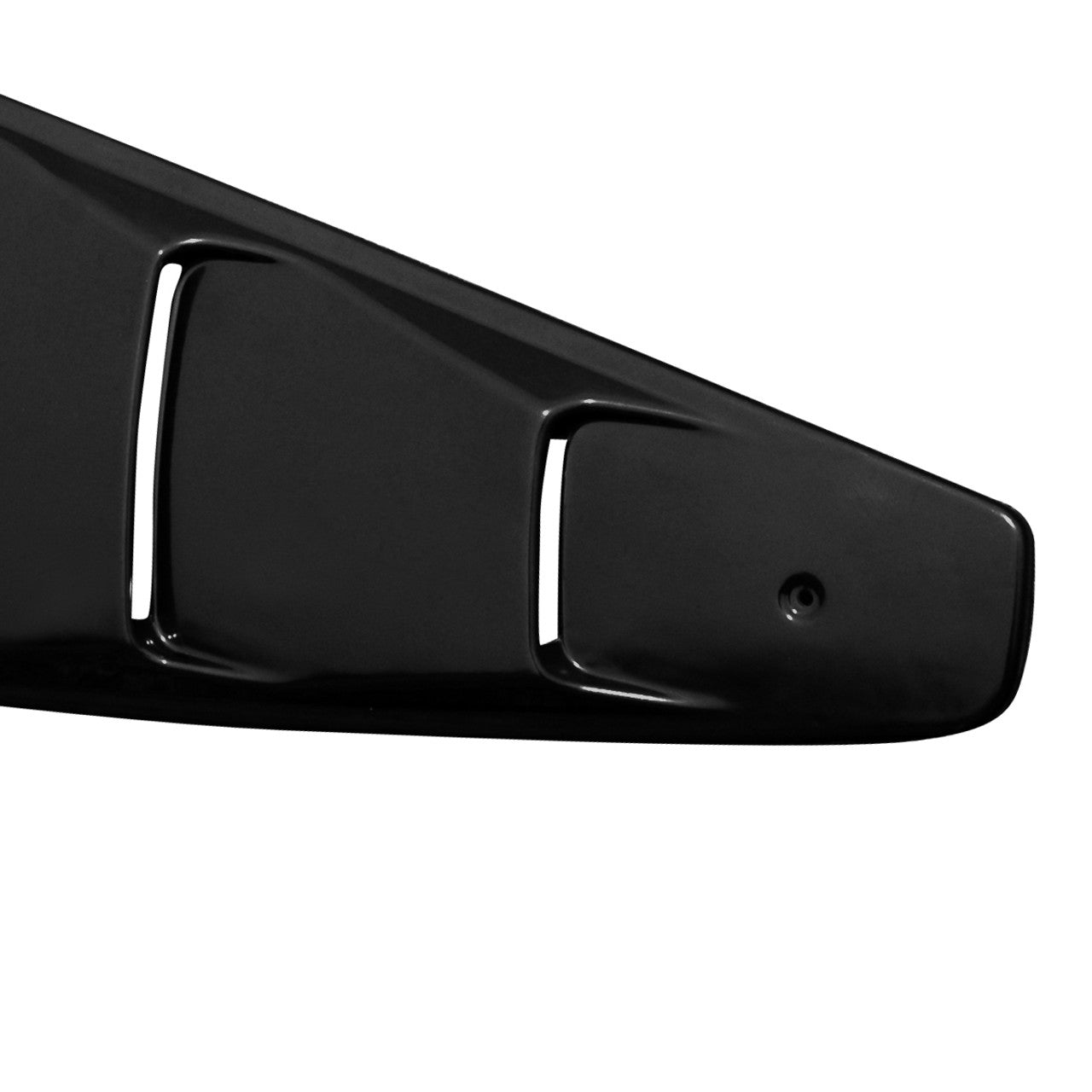 Spec D Side Window Louvers #WLUQ MST05A - Unpainted Acrylic Visor Style Window Scoop for 2005-2014 Ford Mustang | Enhances Style & Aerodynamics for Sports Car Enthusiasts