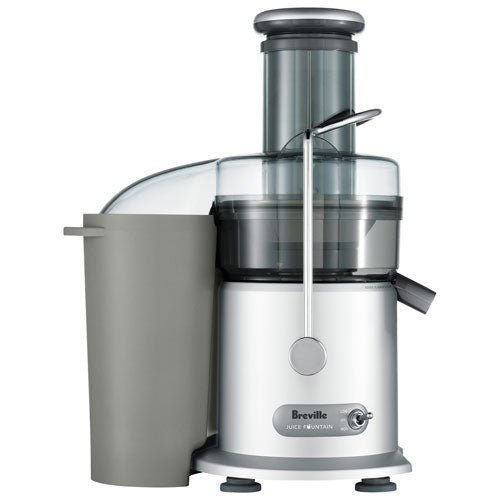 Breville JE98SIL Juice Fountain Plus - High Speed Juicer for Fruits & Vegetables - Perfect for Healthy Smoothies, Detox Drinks & Family Breakfasts