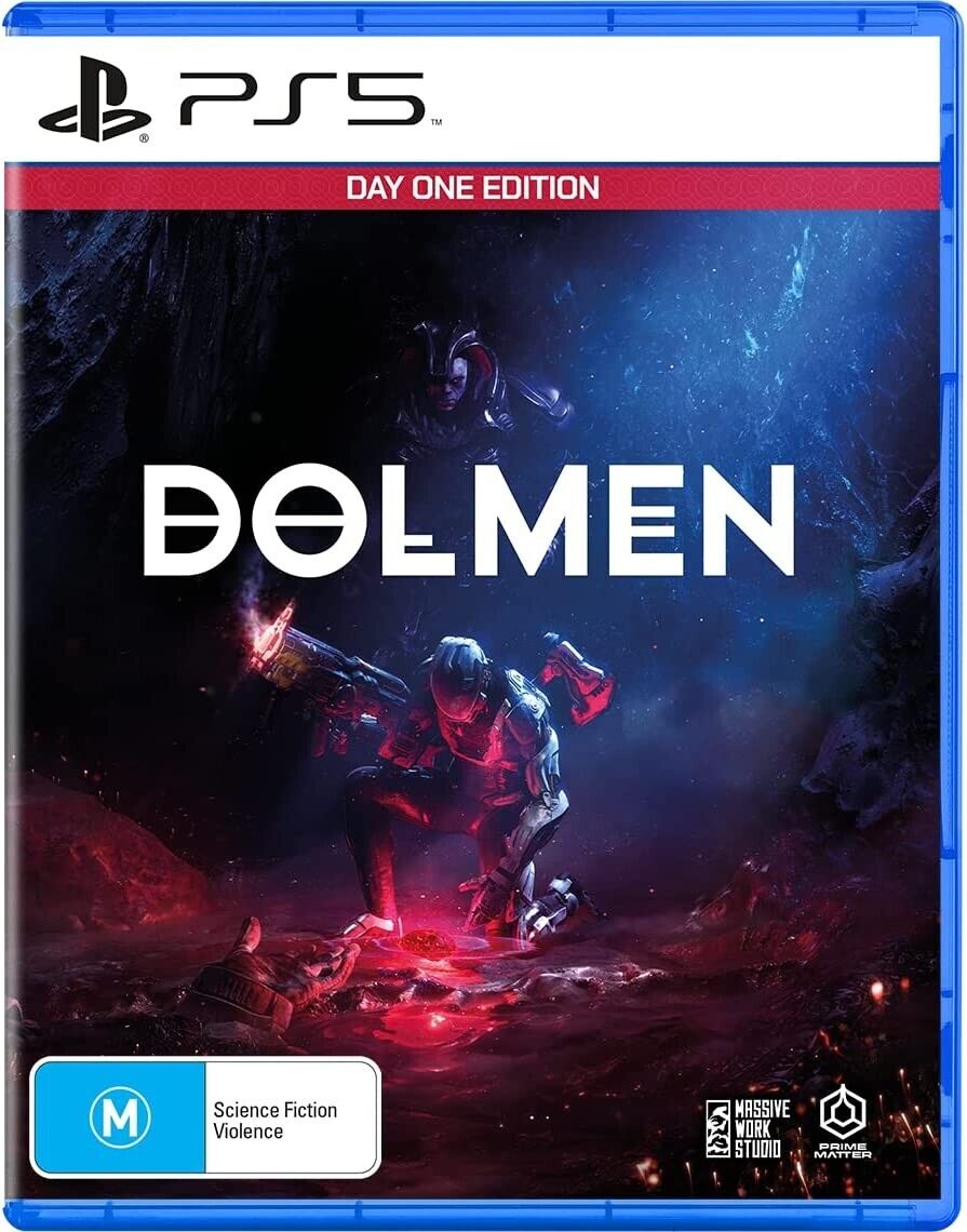 Dolmen Day One Edition PS5 Game - Brand New Sealed for Playstation 5 | Sci-Fi Horror RPG Adventure for Next-Gen Gaming