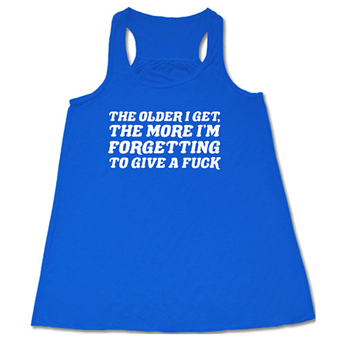 Funny Sarcastic T-Shirt - The Older I Get The More I Forget To Care - Trendy Graphic Tee for Men & Women - Perfect for Casual Wear, Parties & Gifts