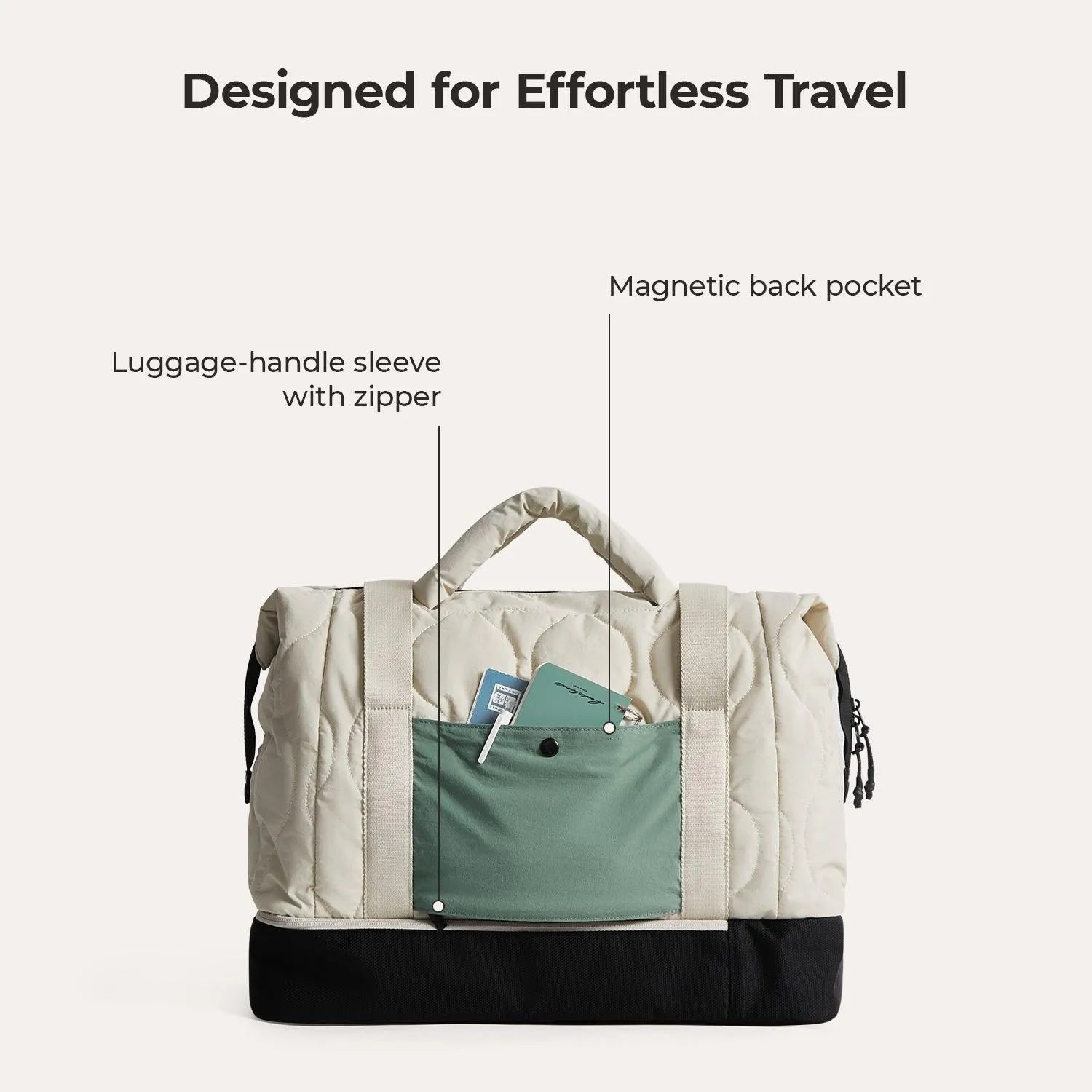 Paz Duffle Bag - Waterproof Travel Duffel Bag with Shoulder Strap, Large Gym Bag for Men & Women - Perfect for Workout, Travel, Sports & Weekend Getaways
