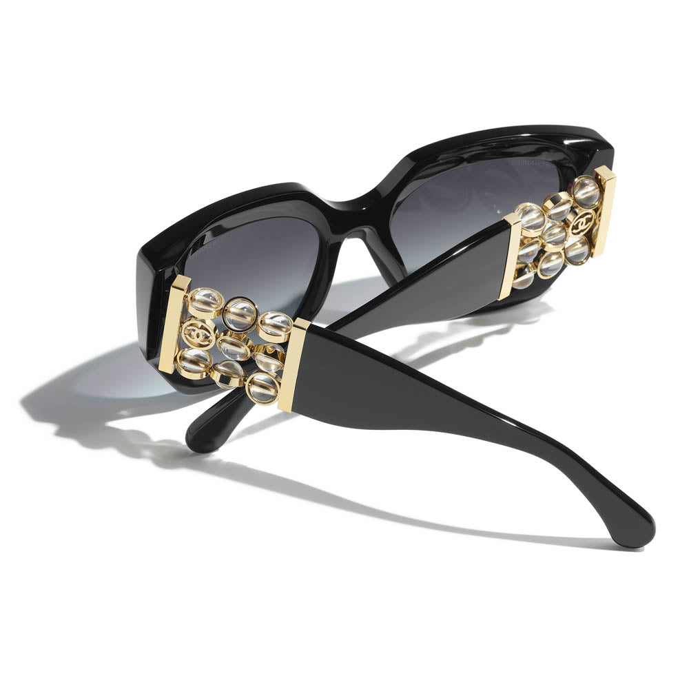 Chanel 5545 Sunglasses - Luxury Designer Shades for Women - UV Protection & Stylish Fashion Accessory - Perfect for Beach, Driving & Outdoor Activities