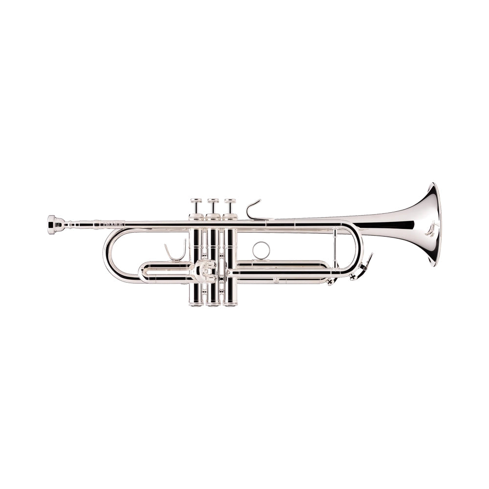 B&S Prodige Series Bb Trumpet - Reverse Lead Pipe, Silver Plated (BS210LR 2.0) - Perfect for Jazz Bands, Orchestras & Professional Performances