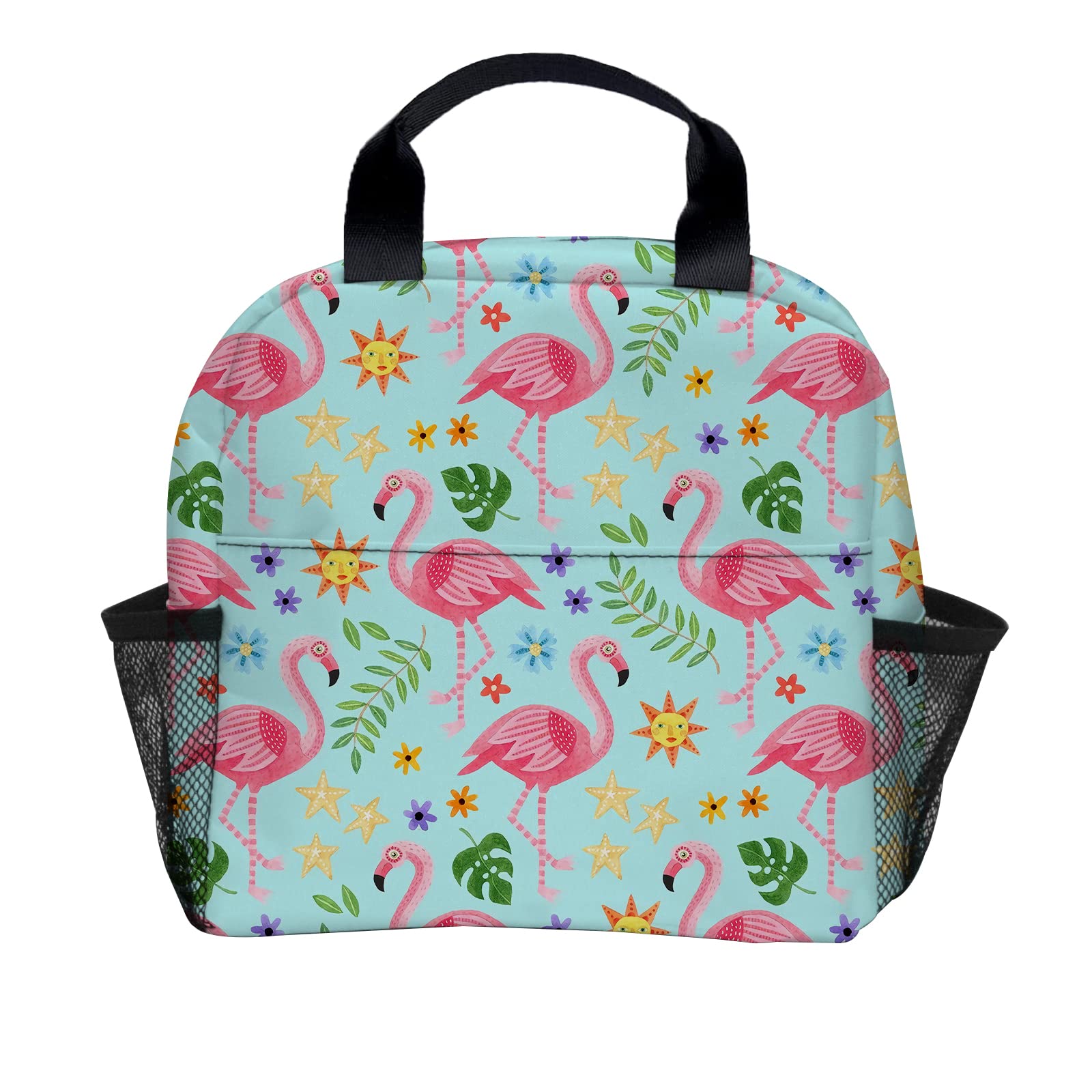 Eco-Friendly Flamingo Insulated Lunch Bag for Women & Men - Reusable Thermal Tote for Work, School, Picnic & Travel | Perfect for Office Meals, Beach Outings & Daily Commutes
