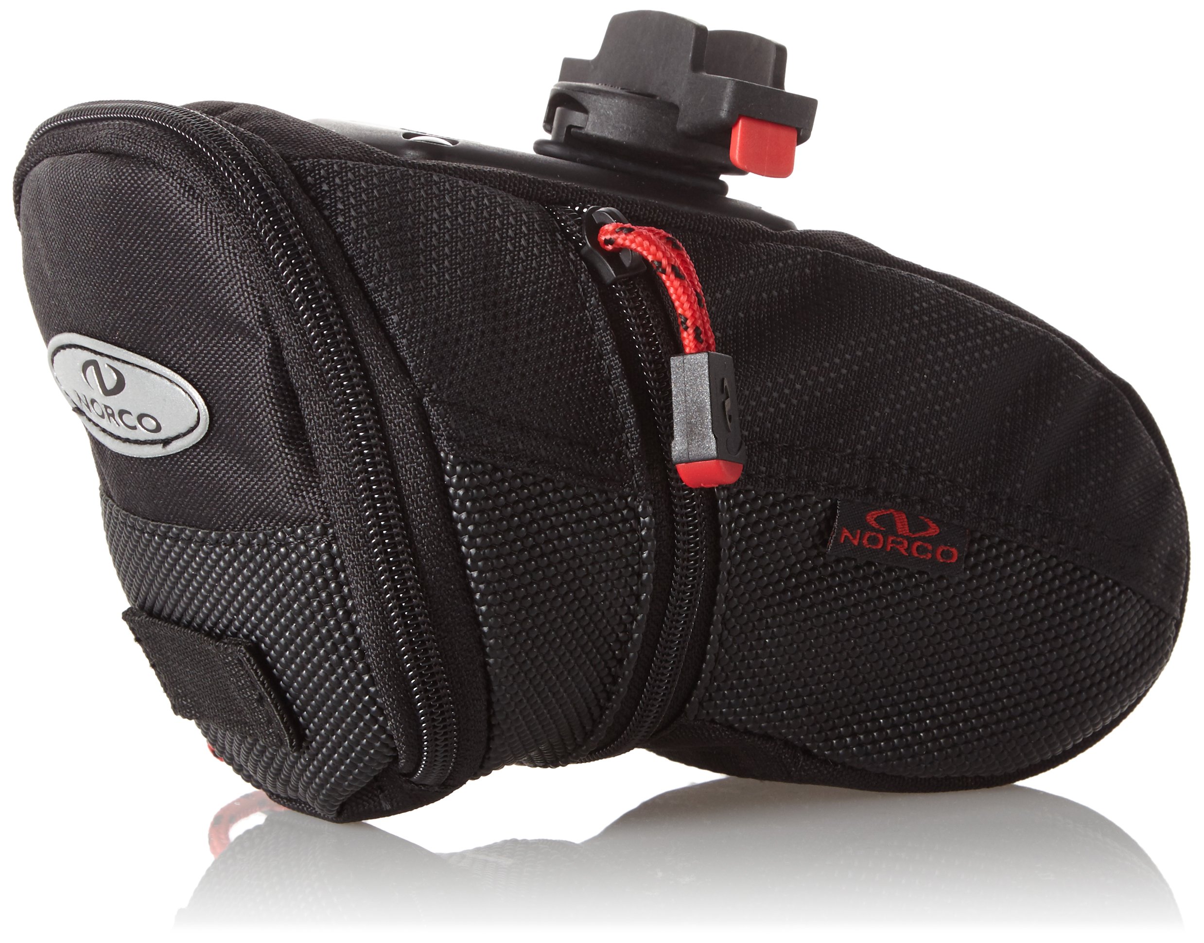 Norco Klickfix Ohio Expandable Bike Saddle Bag - Waterproof Cycling Storage with Quick-Release Mount for Commuting & Road Biking - Perfect for Tools, Phone & Essentials