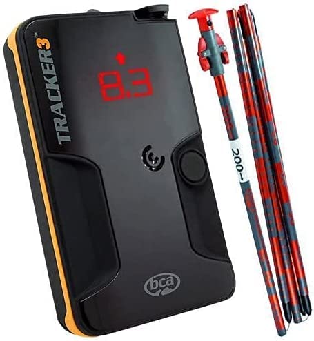 Backcountry Access BCA Tracker 3 Avalanche Beacon & 270cm Rescue Snow Probe Bundle - Professional Avalanche Transceiver Kit for Skiing, Snowboarding & Snowmobiling | Essential Safety Gear for Backcountry Adventures