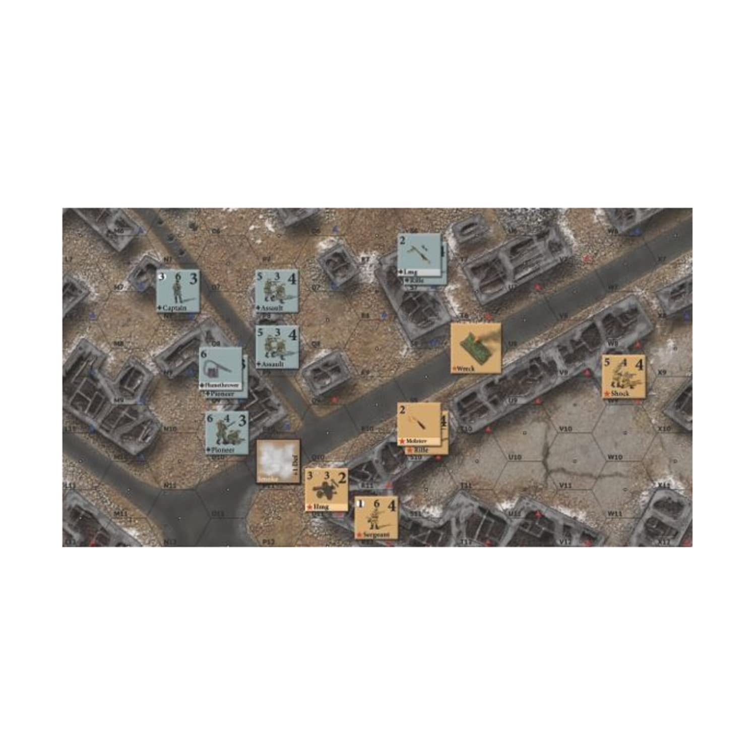 Old School Tactical STALINGRAD Expansion - WWII Board Game Expansion for Strategy Lovers | Perfect for Game Nights & Historical Enthusiasts