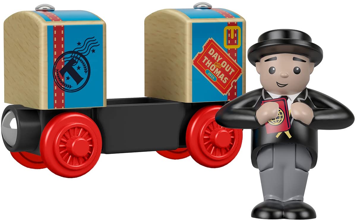Thomas & Friends Wooden Train Set - Day Out with Thomas Toy Car for Kids | Perfect for Pretend Play, Birthday Gifts & Train-Themed Parties