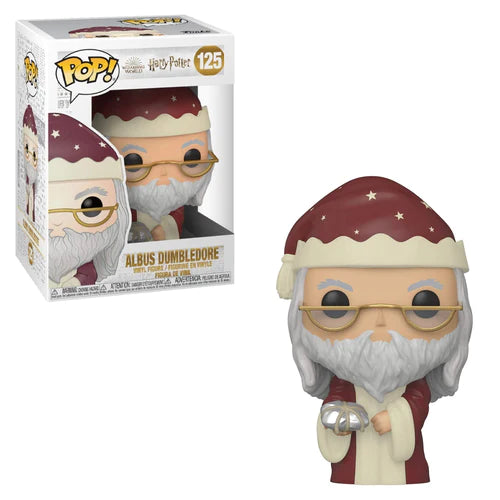 Harry Potter Dumbledore Christmas Ornament #125 - Collectible Holiday Decor for Fans, Tree Topper, Gift for Potterheads