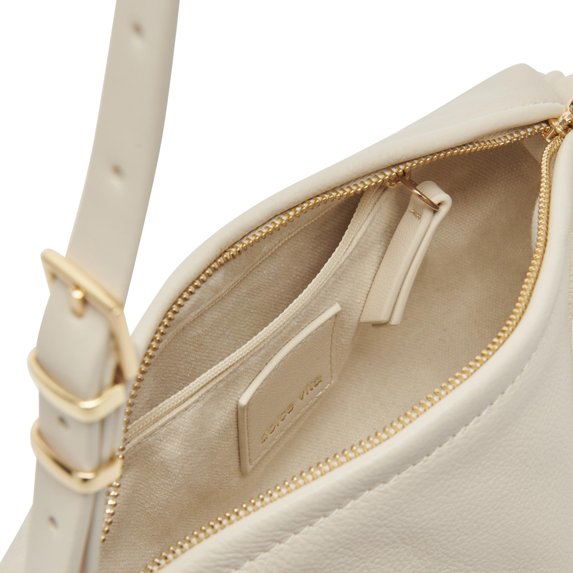 Dolce Vita Livi Small Soft Shoulder Bag for Women - Stylish Leather Crossbody Purse with Adjustable Strap, Perfect for Daily Use, Work, Travel & Date Night