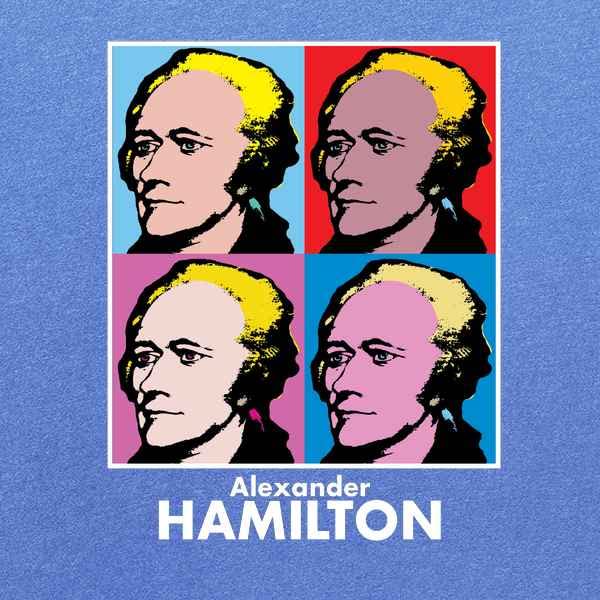 Alexander Hamilton Pop Art T-Shirt for Kids & Youth - Unisex Graphic Tee for Boys & Girls | Perfect for School, Parties & Patriotic Events