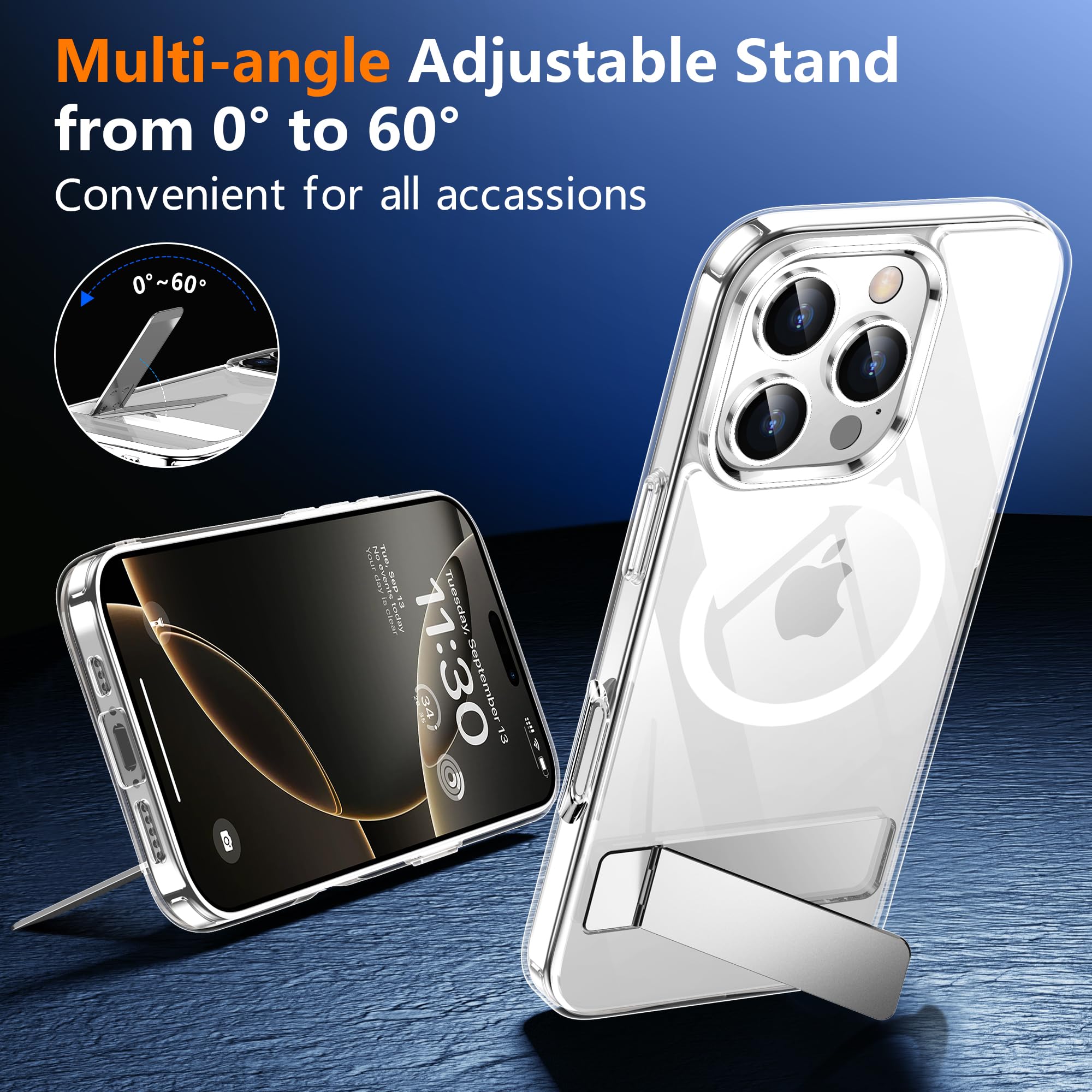SPIDERCASE Magnetic iPhone 16 Pro Case (6.3