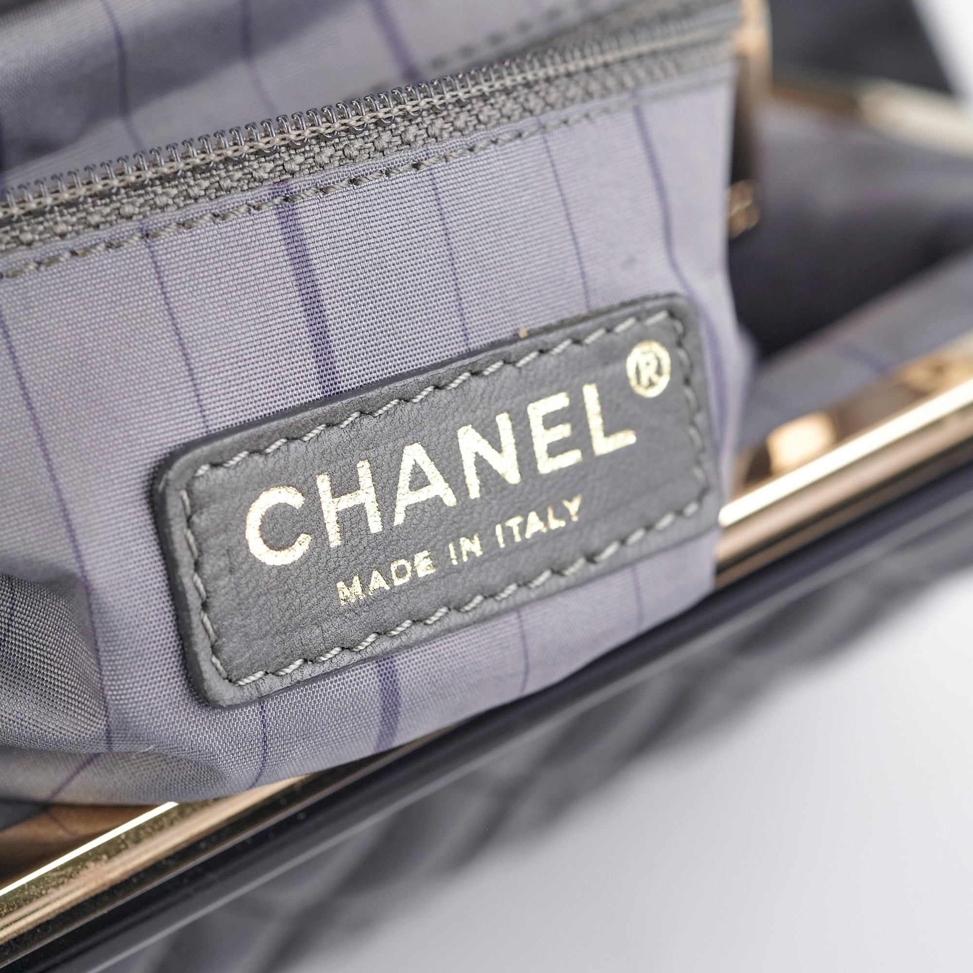 Chanel Mademoiselle Frame Patent Leather Handbag - Black Luxury Shoulder Bag for Women | Perfect for Evening Parties, Date Nights & Special Occasions