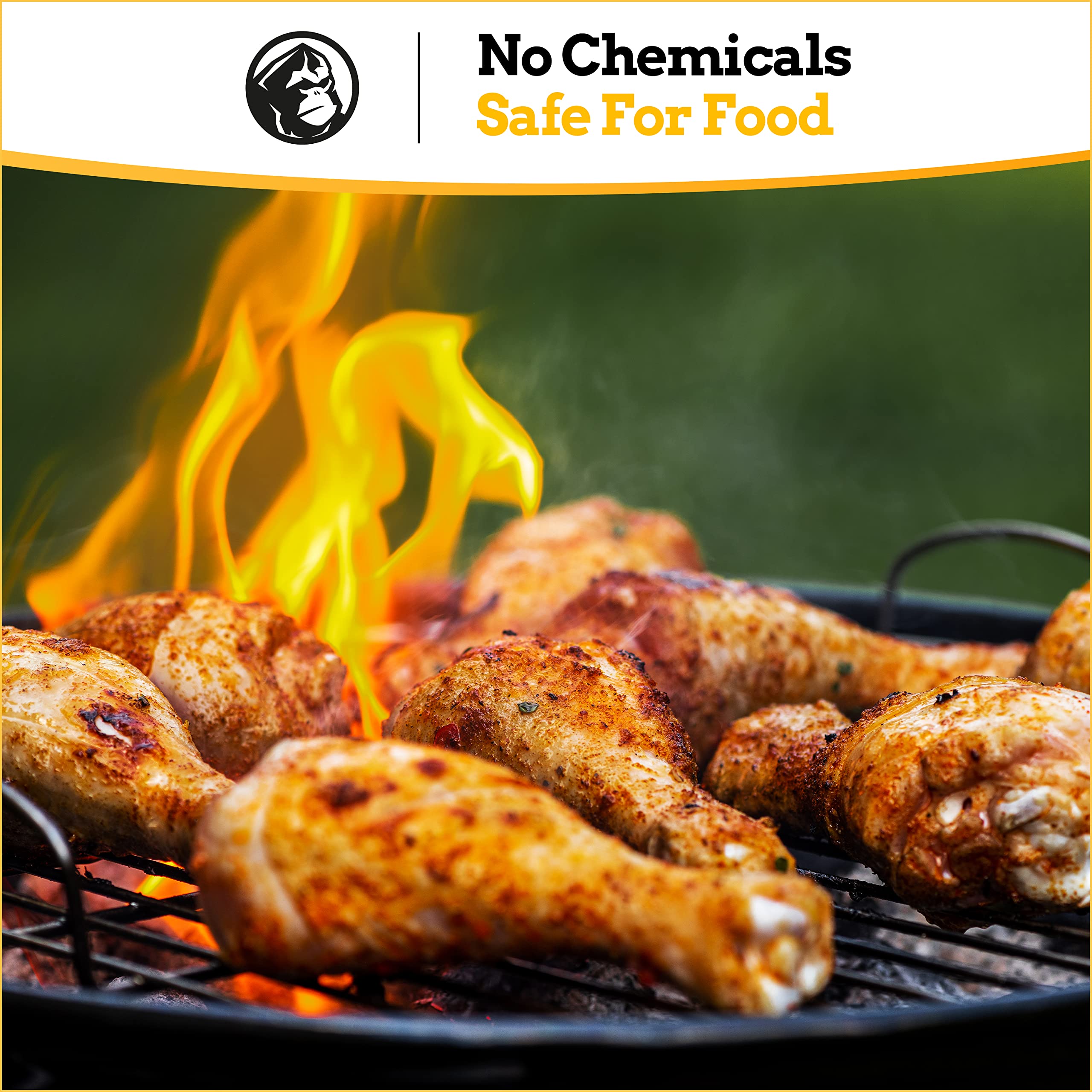 Natural Firelighters for Wood Burner, Fireplace & BBQ | Eco-Friendly Fire Starters for Indoor & Outdoor Use – Perfect for Camping, Backyard Grilling & Cozy Fireplace Nights