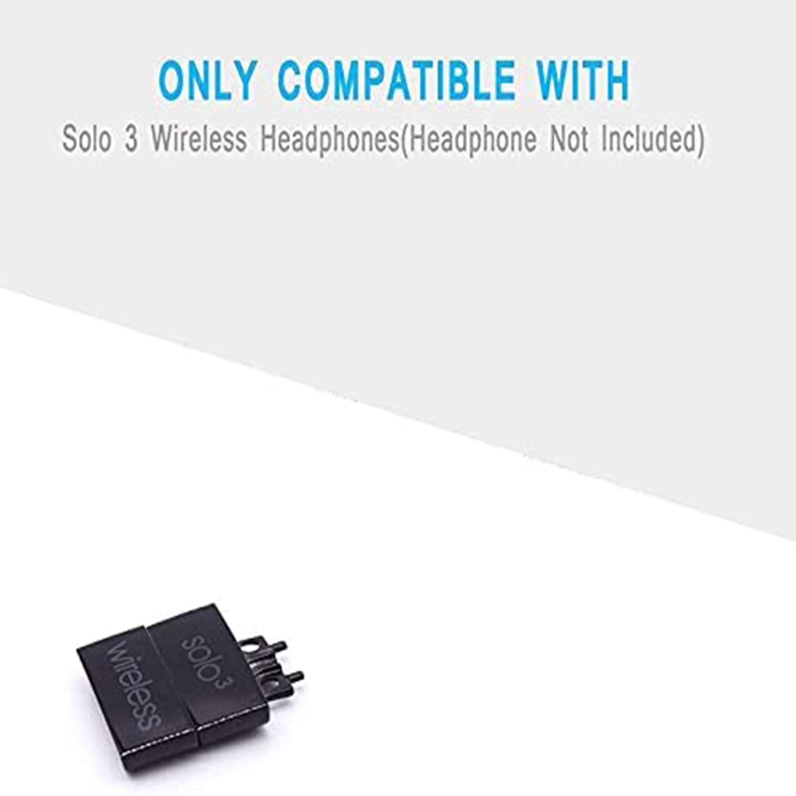 Replacement Headband Hinge Clip Cover + Pin Repair Kit for Beats Solo3 & Solo2 Wireless Over-Ear Headphones - Black - DIY Headphone Accessories for Comfort & Durability Fixes