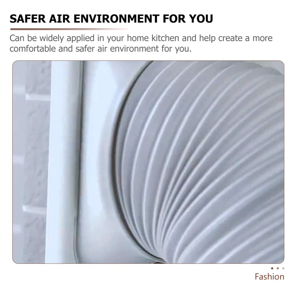 Universal Air Conditioning Exhaust Duct & Dryer Vent Hose - Flexible AC Hose for Kitchen, Household & HVAC Discharge | Perfect for Home, RV & Portable AC Units