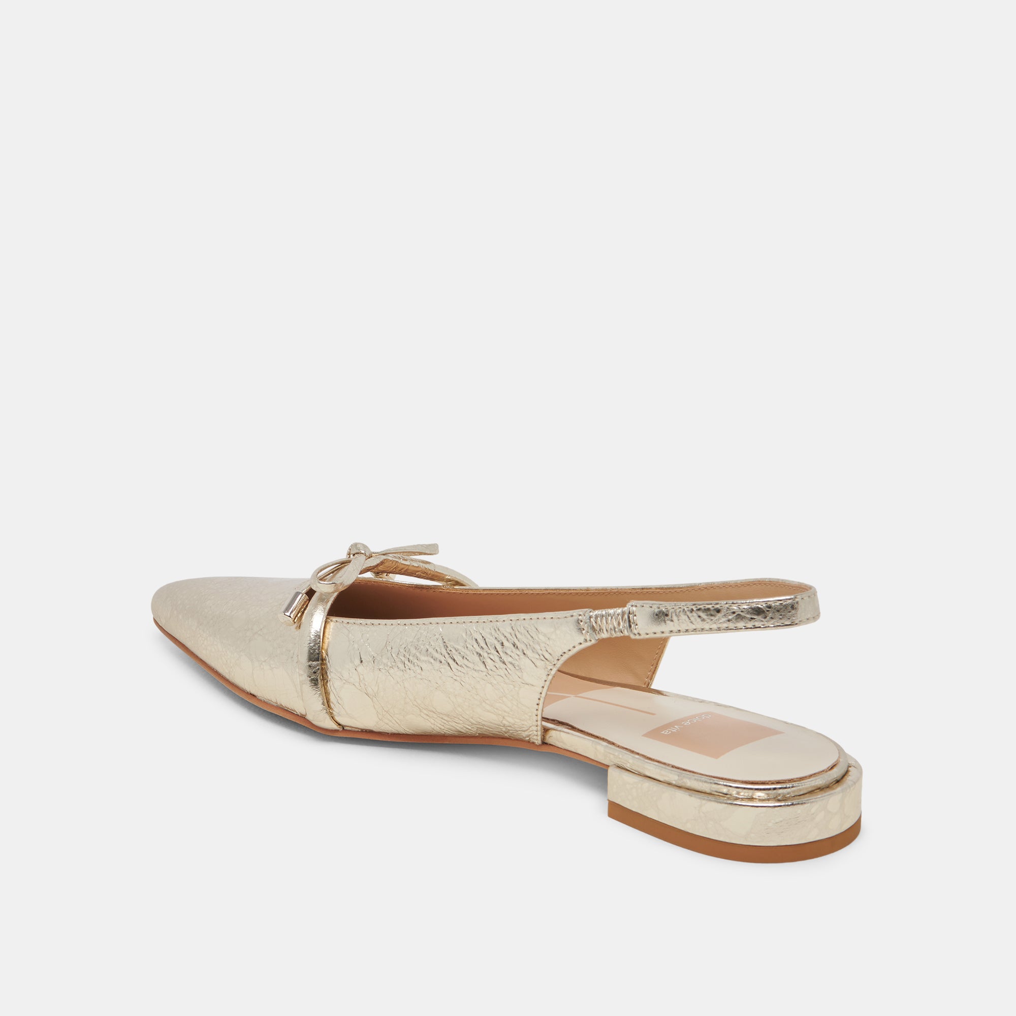 PAYGE FLATS PLATINUM DISTRESSED LEATHER WOMEN'S CASUAL SHOES - Comfortable Slip-On Loafers for Work, Travel & Everyday Wear
