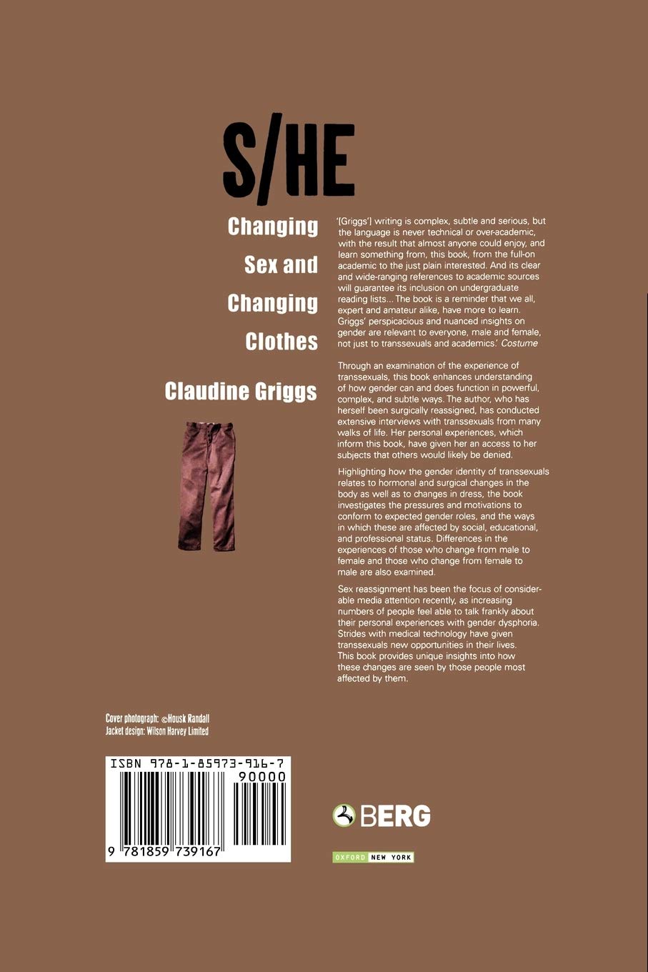 S/He: Exploring Gender Transformation Through Fashion - Dress, Body, Culture - Perfect for LGBTQ+ Studies & Gender Identity Discussions