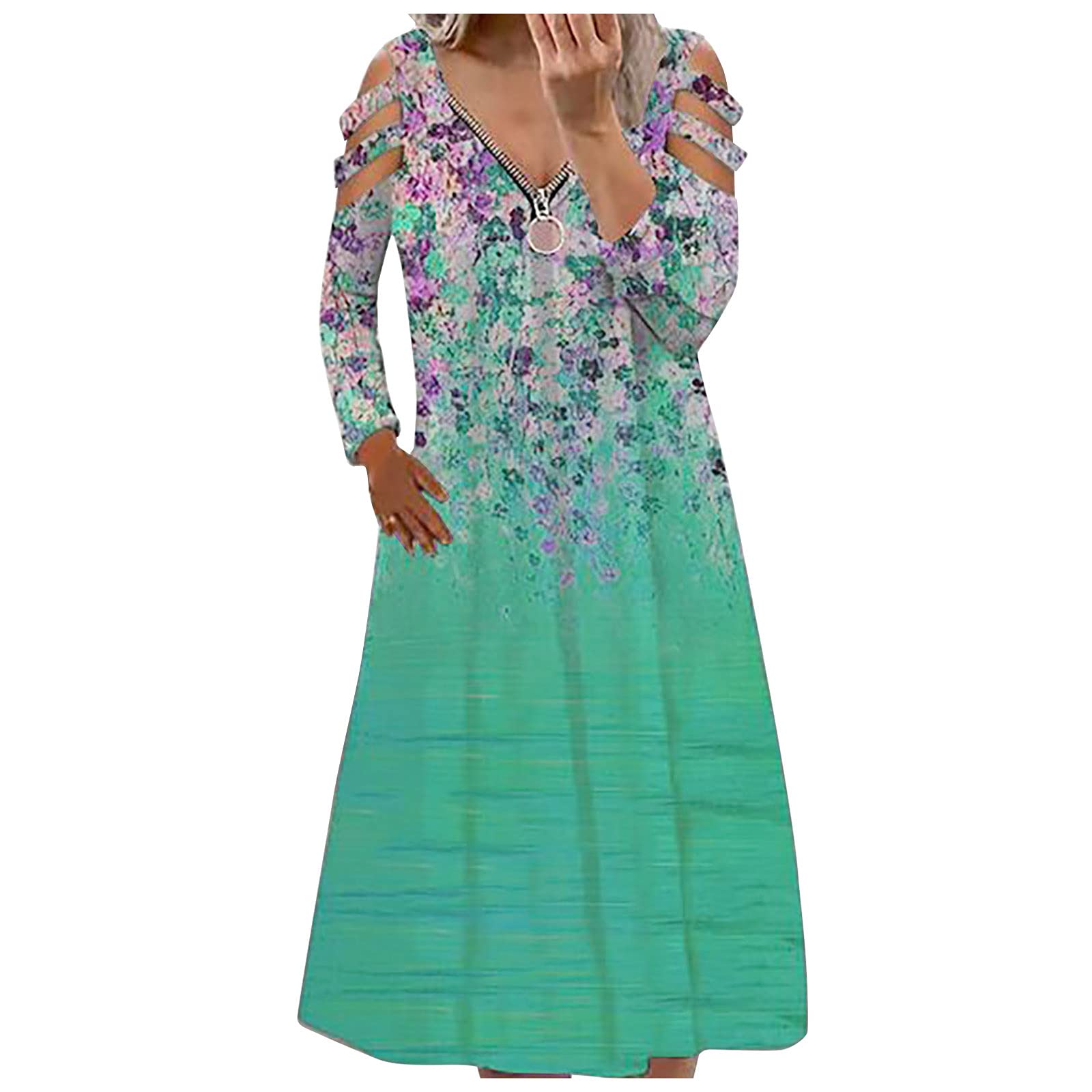 KCocoo Women's Summer Tennis Dress - Casual Sleeveless Flowy Dress for Women - Perfect for Tennis, Beach, Picnic & Outdoor Activities