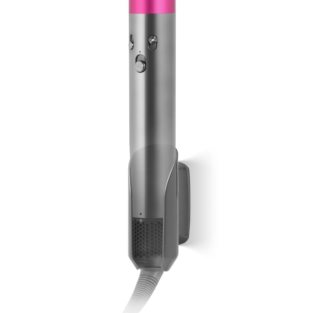 Dyson Airwrap & Airstrait Styler Wall Mount Holder - Gray Storage Organizer Stand for Hair Styling Tools | Perfect for Home Bathroom Vanity & Salon Organization