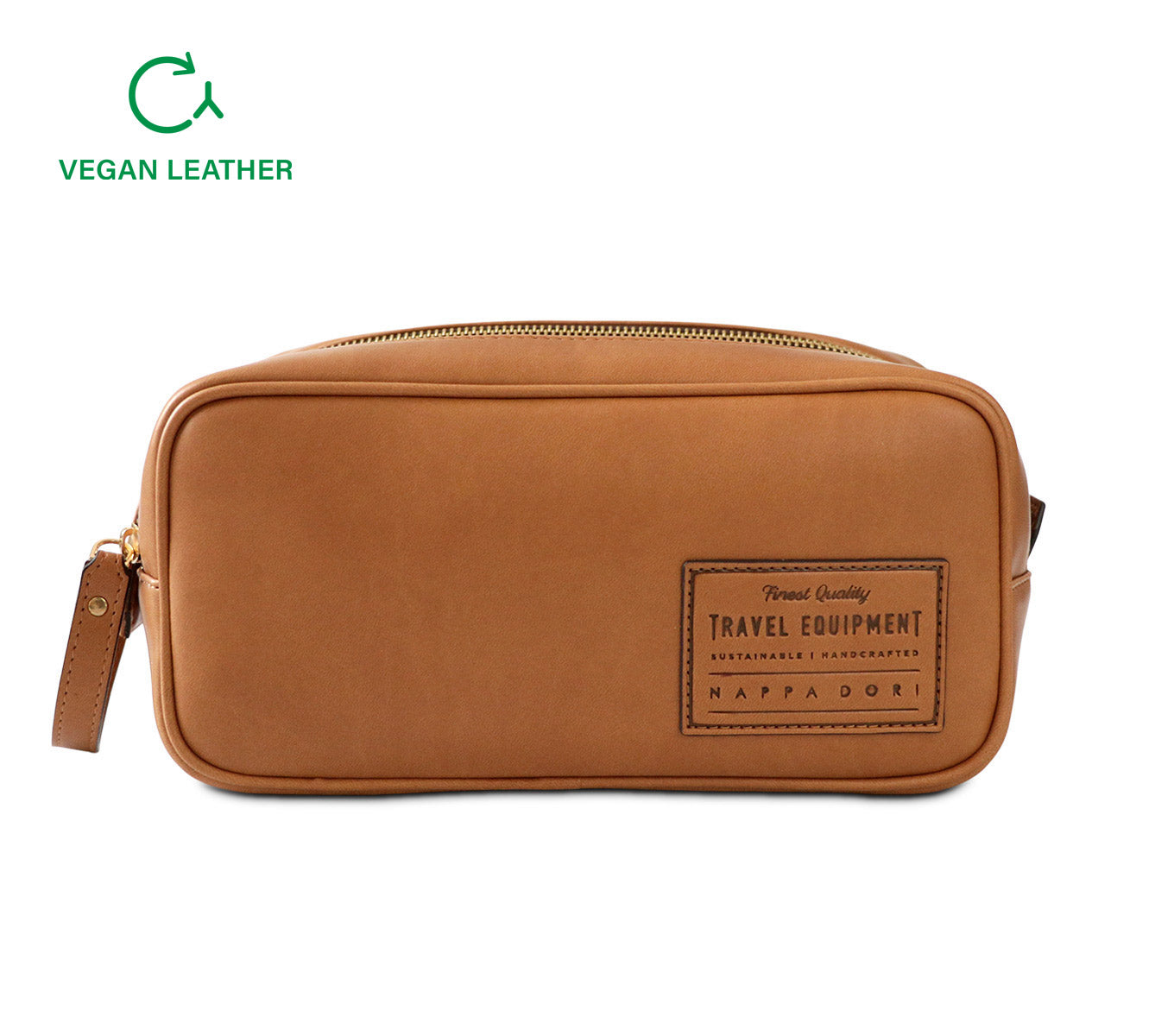 Premium MARLOW DOPP KIT Genuine Apple Leather Travel Toiletry Bag - Perfect for Men's Grooming Essentials, Gym, Camping & Business Trips
