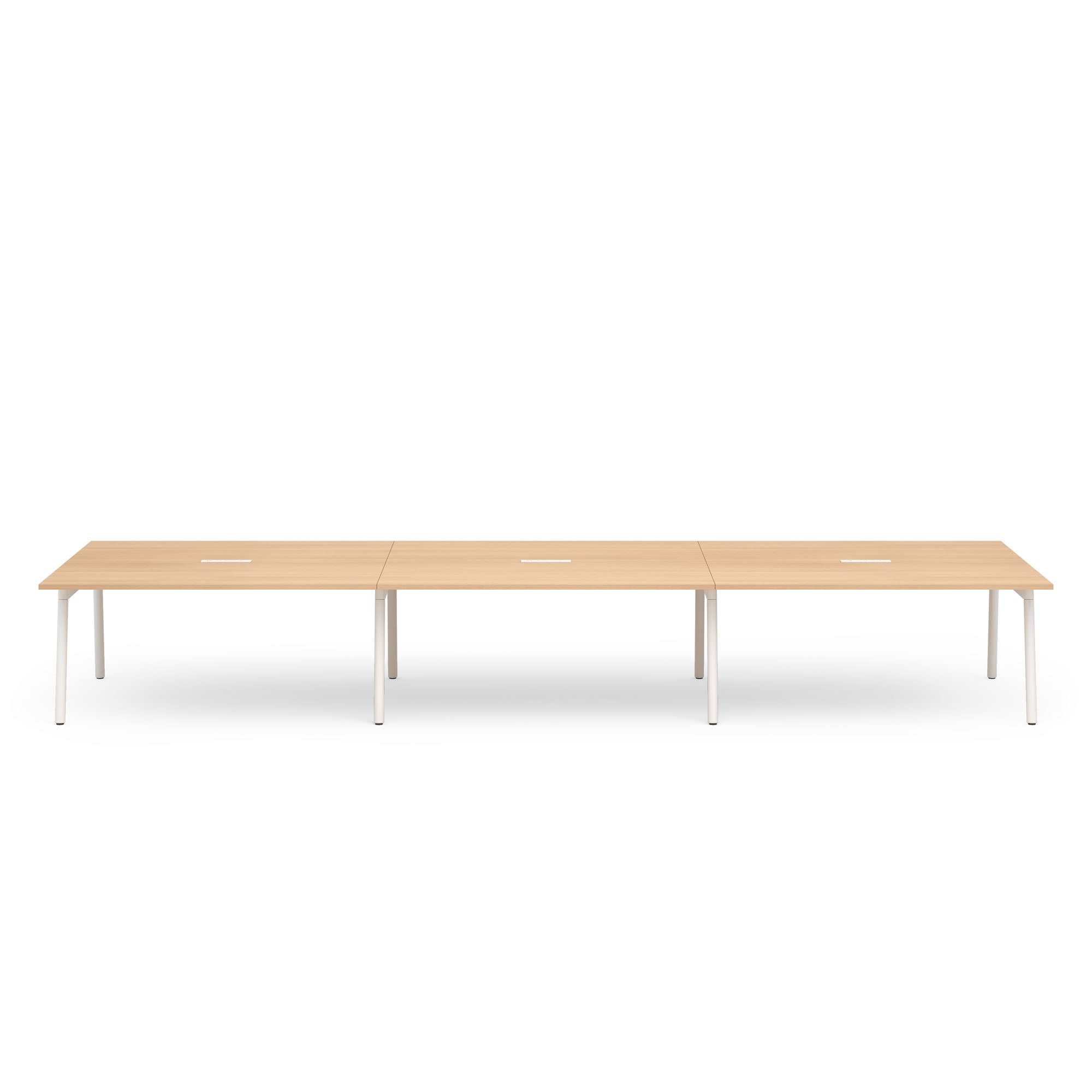 Premium Series A Scale Rectangular Conference Table - Modern Office Furniture for Meetings & Collaborative Workspaces