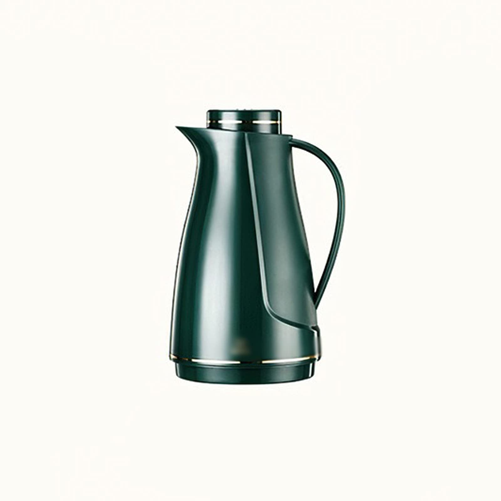 Premium Thermal Carafe Insulation Pot - 1.5L Large Capacity, Portable Stainless Steel Coffee & Tea Kettle with Heat-Resistant Glass Liner - Vacuum Insulated Thermos Bottle for Home, Office, Camping (Color Options Available) - Perfect for Keeping Beverages Hot for Hours During Travel, Work or Outdoor Activities