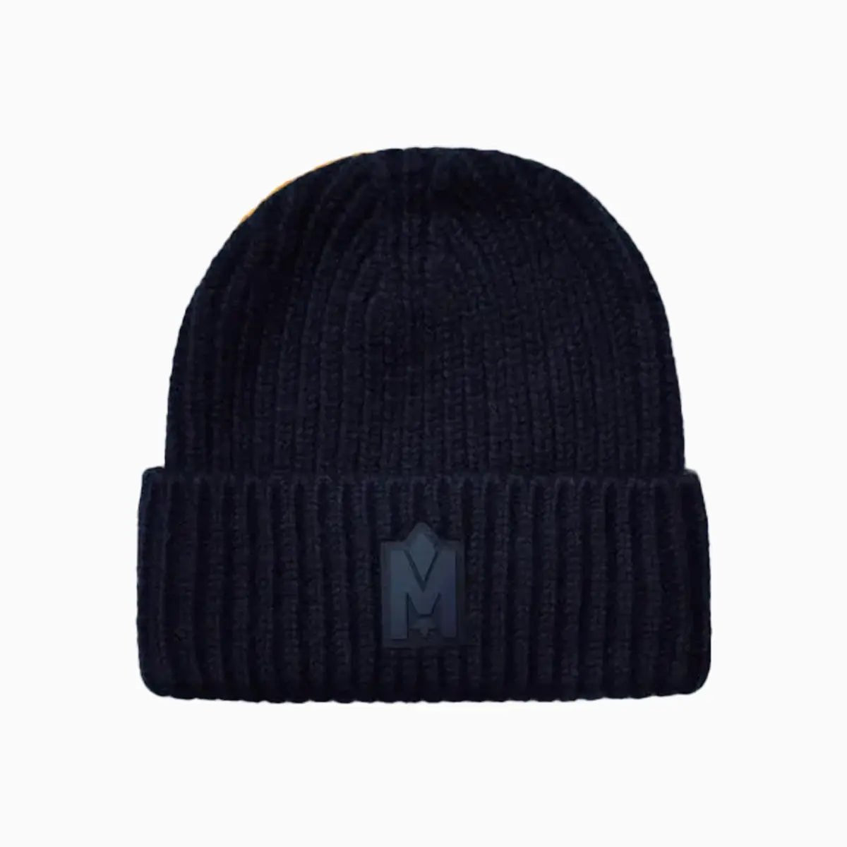 JUDE MZ Hand Knit Ribbed Cuff Beanie Hat - Warm Winter Knit Cap for Men & Women - Perfect for Skiing, Snowboarding & Outdoor Activities