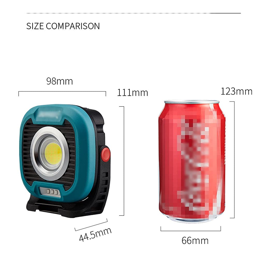 Best Magnetic Camping Light - 4 Color Temperature Rechargeable LED Tent Light for Outdoor Adventures, Hiking & Backpacking - Long Battery Life Waterproof Camping Lantern (Black) - Perfect for Tents, RVs, Emergency Kits & Nighttime Activities