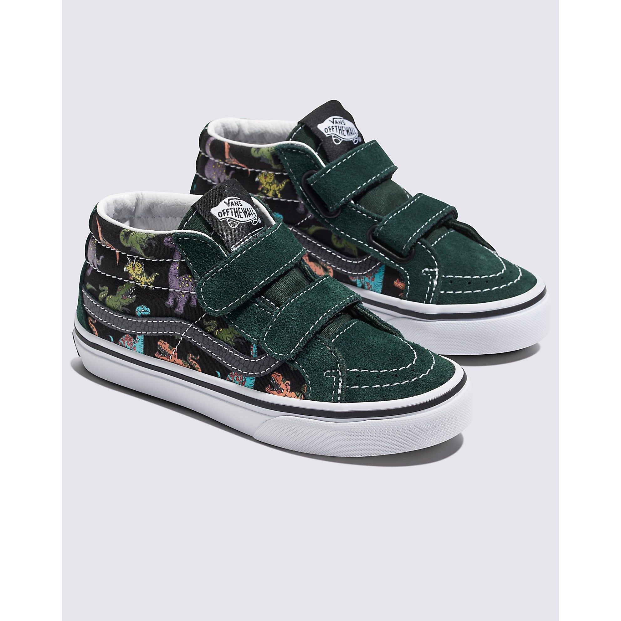 Vans Kids Sk8 Mid Reissue V Glow Shoes - Light Up Sneakers for Boys & Girls - Perfect for School, Playground & Nighttime Activities