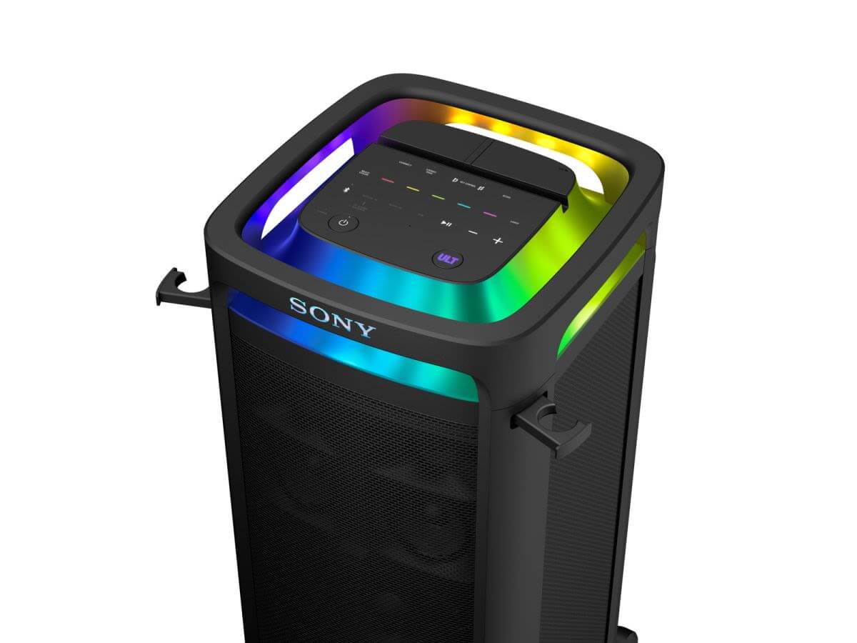 Sony ULT TOWER 9 - Premium Bluetooth Party Speaker with Powerful Bass, 360° Sound & LED Lights - Perfect for Home Parties, Outdoor Gatherings & Events