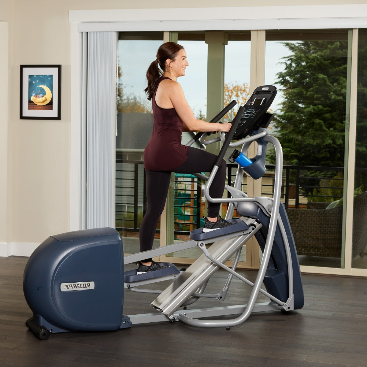 Precor EFX 425 Elliptical Trainer - Low Impact Cardio Machine for Home Gym, Commercial Use | Perfect for Weight Loss, Full Body Workout & Joint-Friendly Exercise