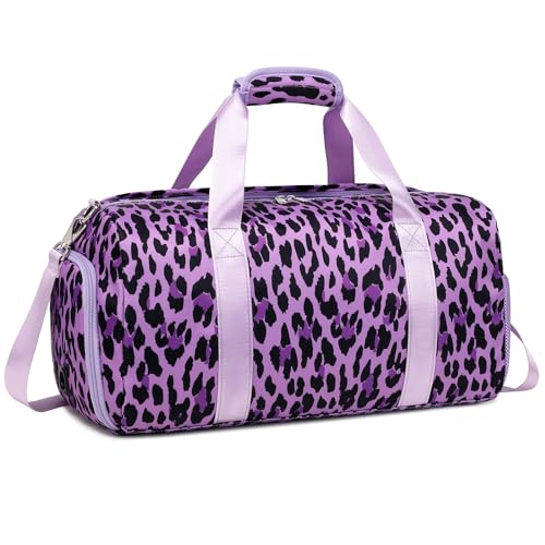 leopard Print Purple