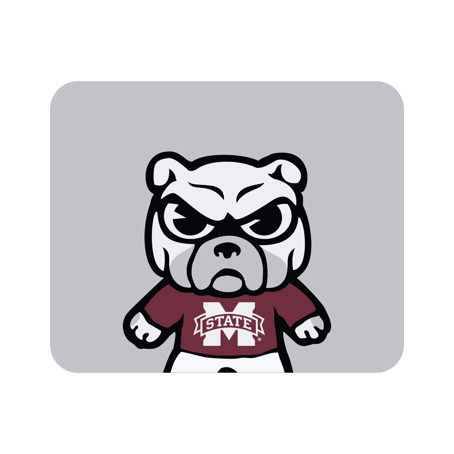 Mississippi State University Fabric Gaming Mouse Pad - Standard Size Desk Accessory for PC & Laptop - Non-Slip Base with Smooth Tracking Surface - Perfect for Office Work, Gaming & Home Computer Use