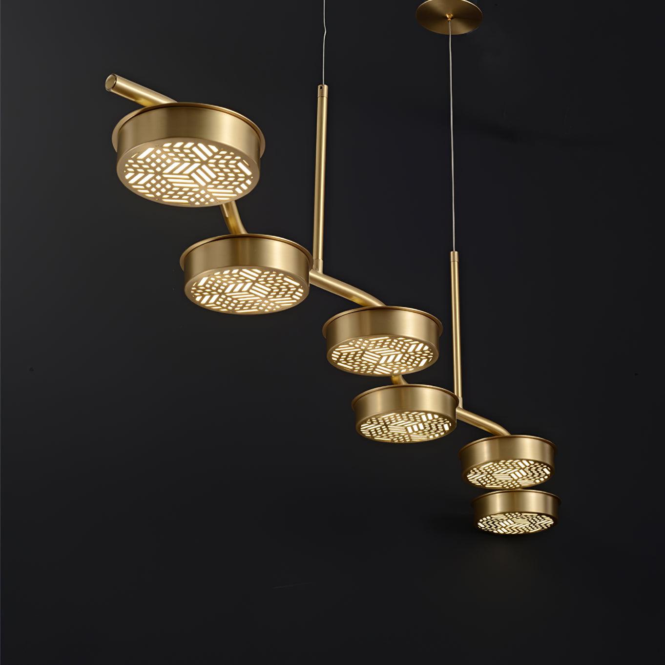 Eichholtz Aldo Chandelier - Modern Crystal Ceiling Light Fixture for Dining Room & Living Room Decor | Elegant Lighting for Home & Luxury Interiors