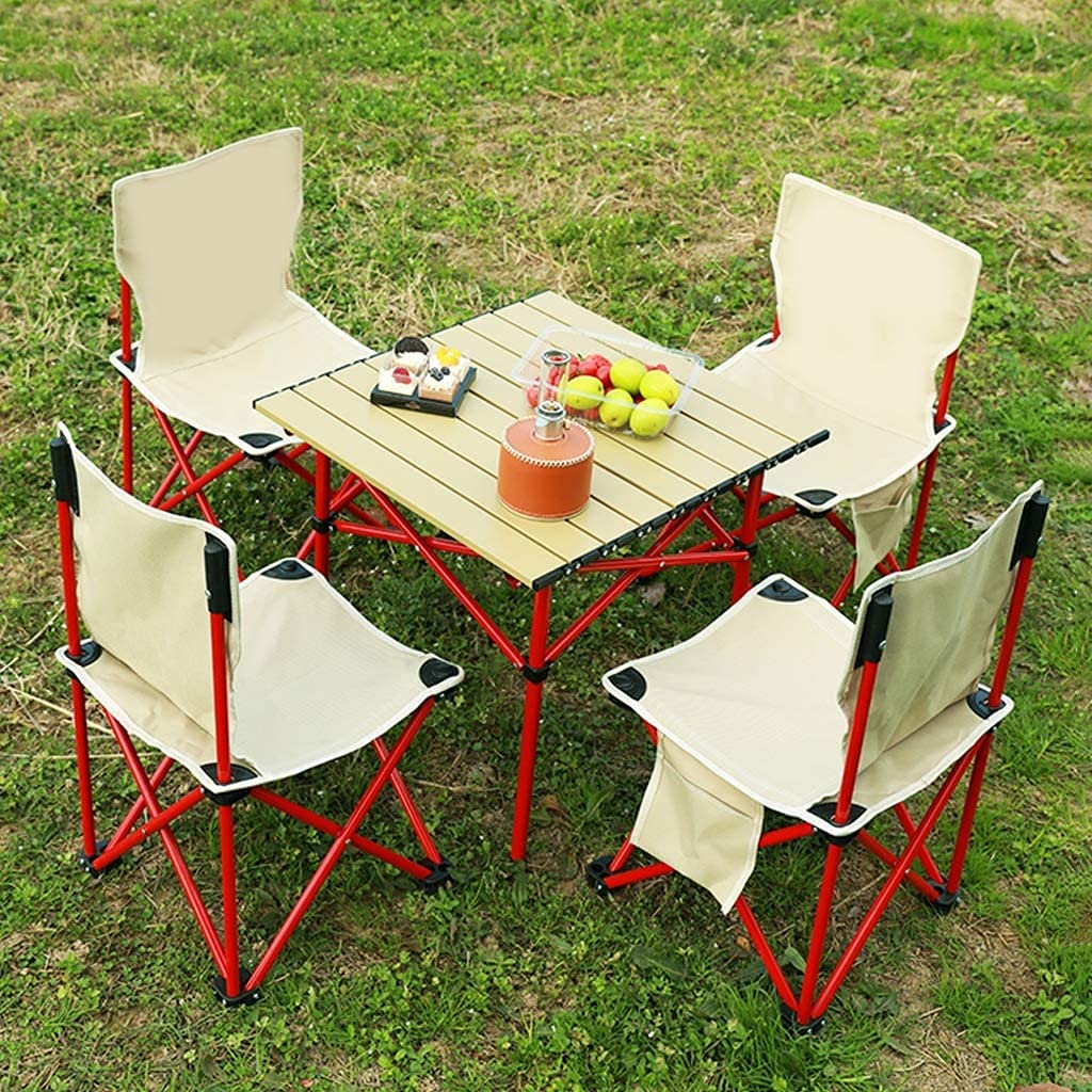 Ultralight Portable Folding Chair for Outdoor Camping, Picnic, Beach, Fishing & BBQ - Compact Garden Seater for Travel, Festivals & Backpacking (Beige) - Perfect for Backyard Relaxation & Park Adventures