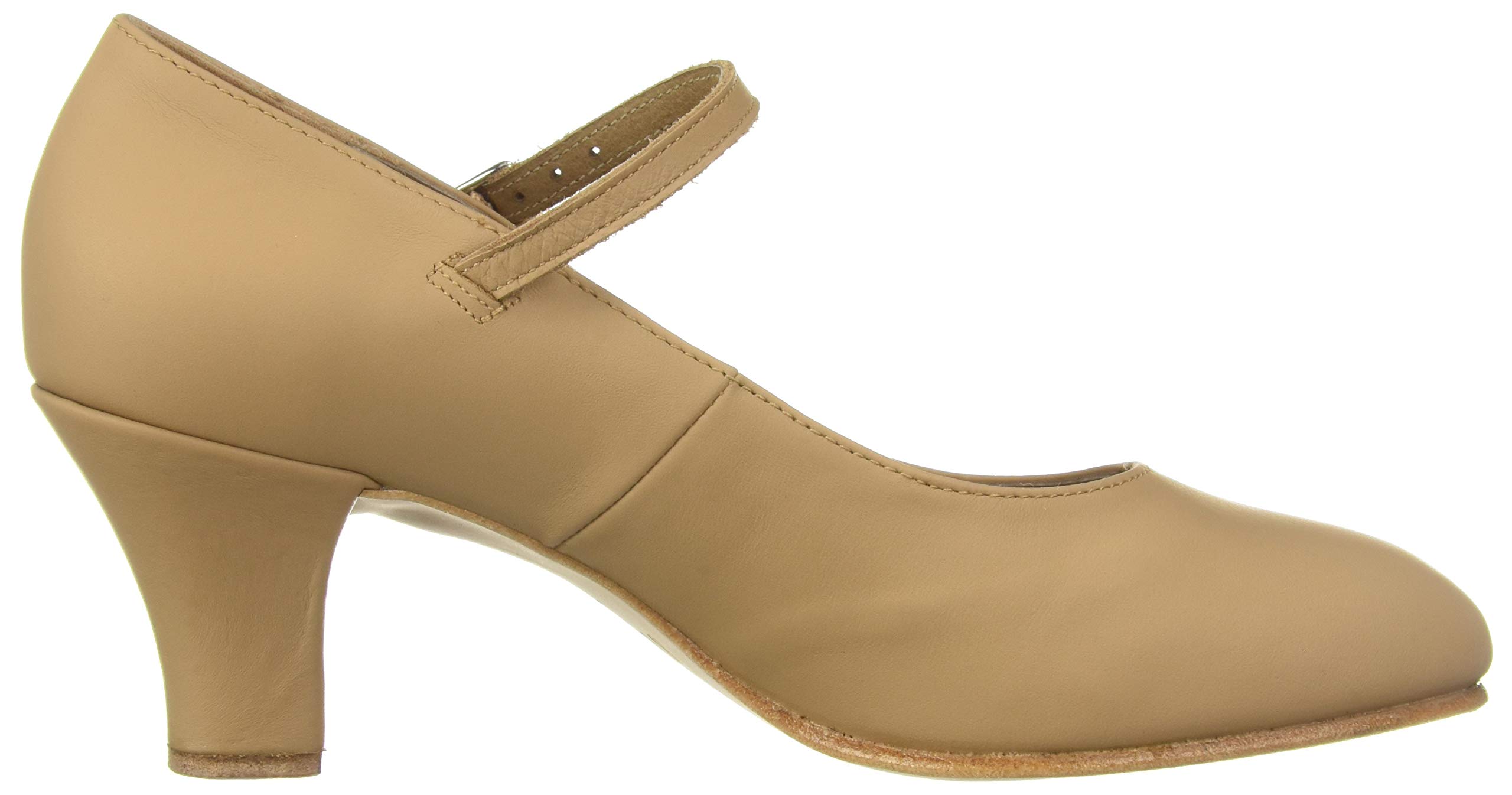 Bloch Women's Cabaret Dance Shoe - Professional Jazz & Character Shoes for Performances, Dance Classes & Theater - Comfortable Leather Sole & Adjustable Straps