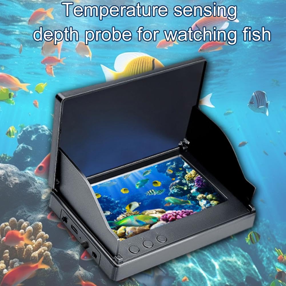 Colitt Underwater Fishing Camera with Night Vision & 220° View - Perfect for Night Fishing & Ice Fishing