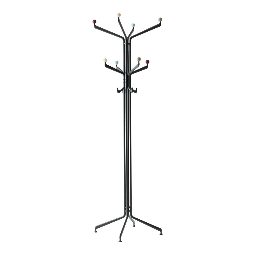 SC77 Modern Coat Stand with Hooks - Stylish Entryway Organizer for Jackets, Hats & Bags | Perfect for Home, Office & Dorm Room Decor