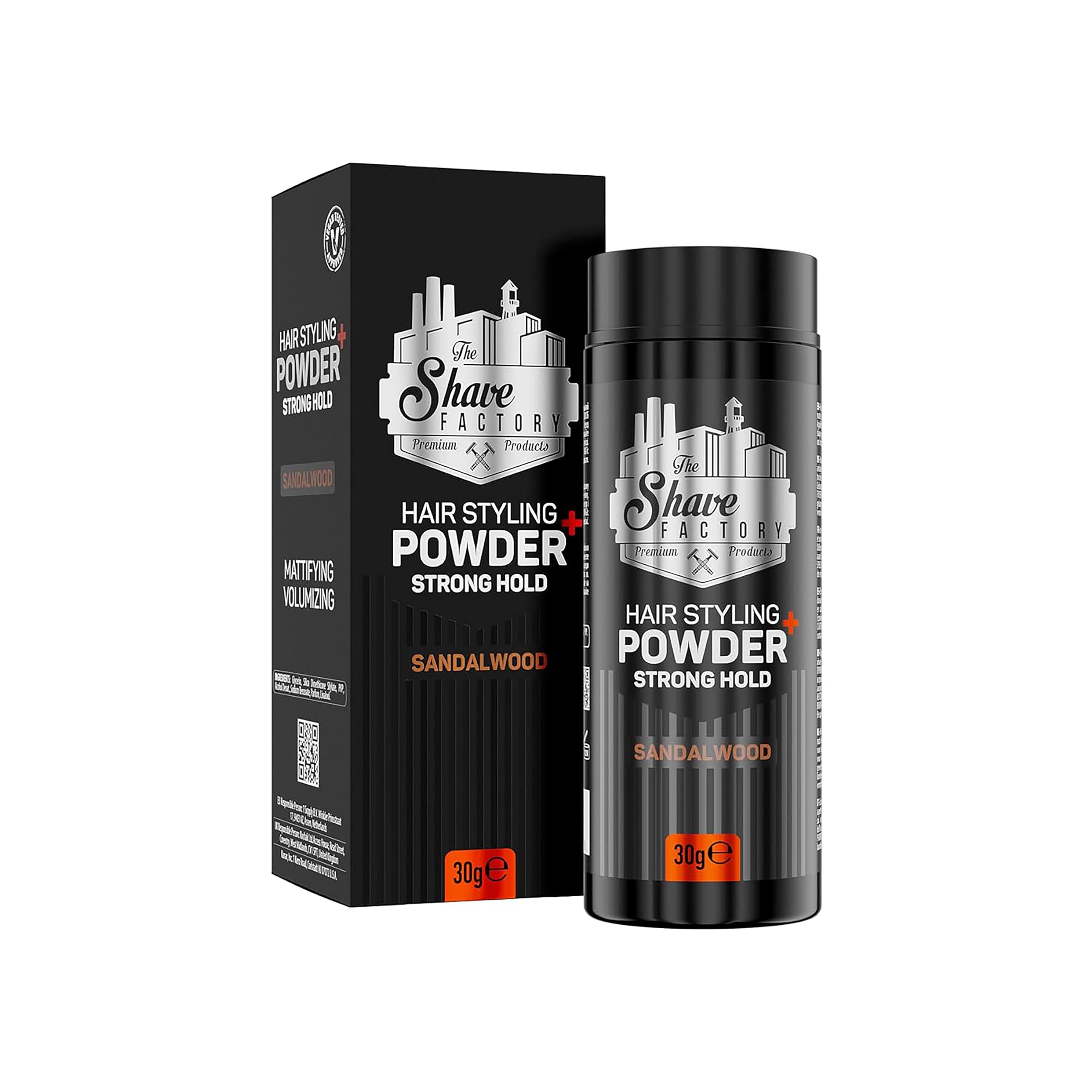 Premium Sandalwood Hair Styling Powder (30g) - Volumizing & Mattifying Powder Wax for Men | Strong Hold, Flexible & Long-Lasting Styling | Perfect for Textured Hairstyles, Pompadours & Everyday Looks